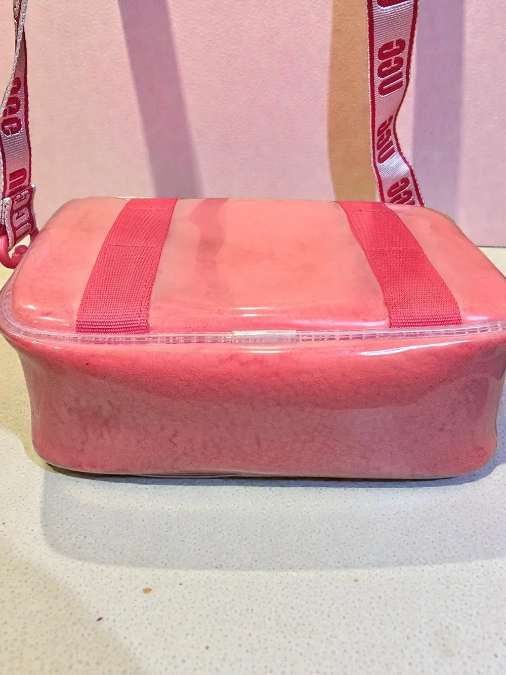 UGG Janey Clear And Plush Crossbody Bag - Picture 7 of 10